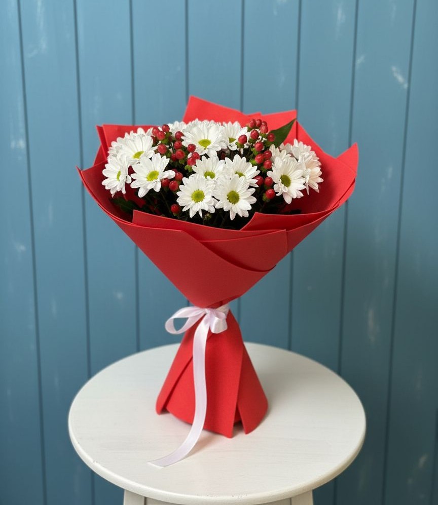 Букет цветов из: Хризантемы в Шумерле