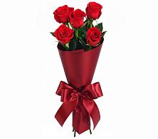 Букет 5 Красных роз Эдлесс Лав в Шумерле