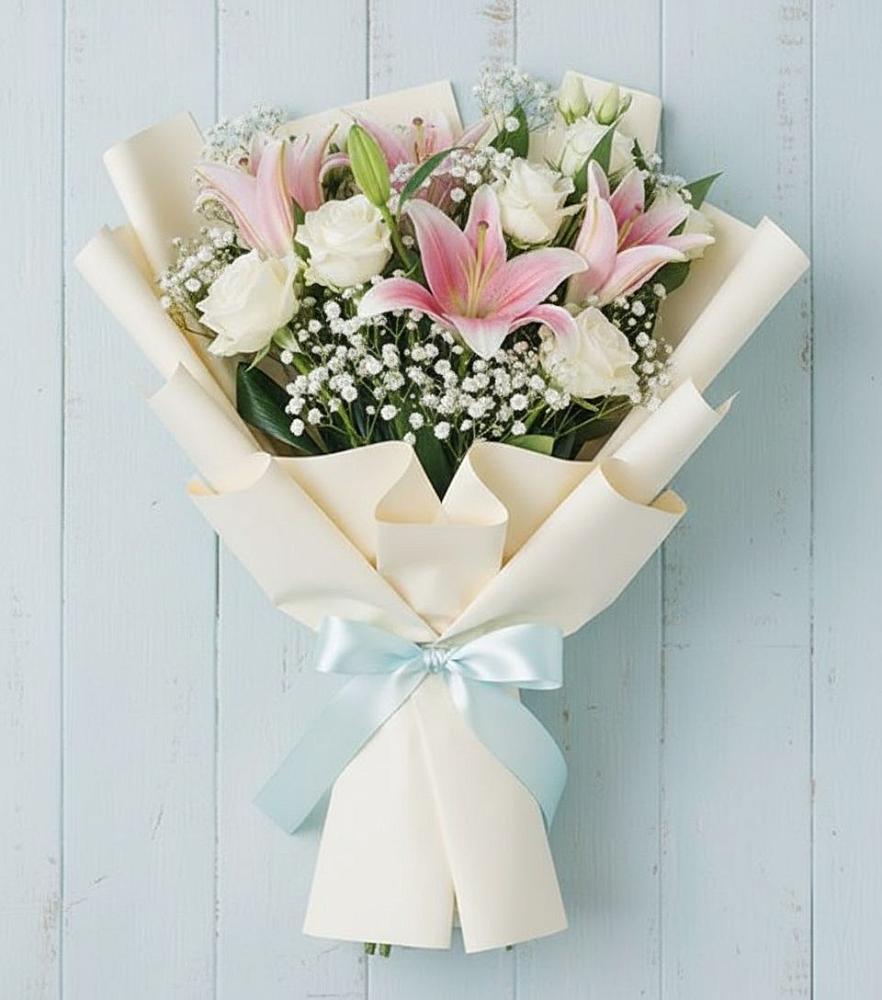 Букет цветов из: Лилии в Шумерле