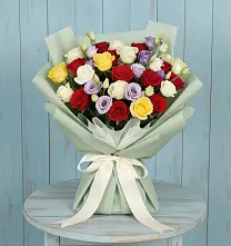 Букет цветов из:  Розы в Шумерле