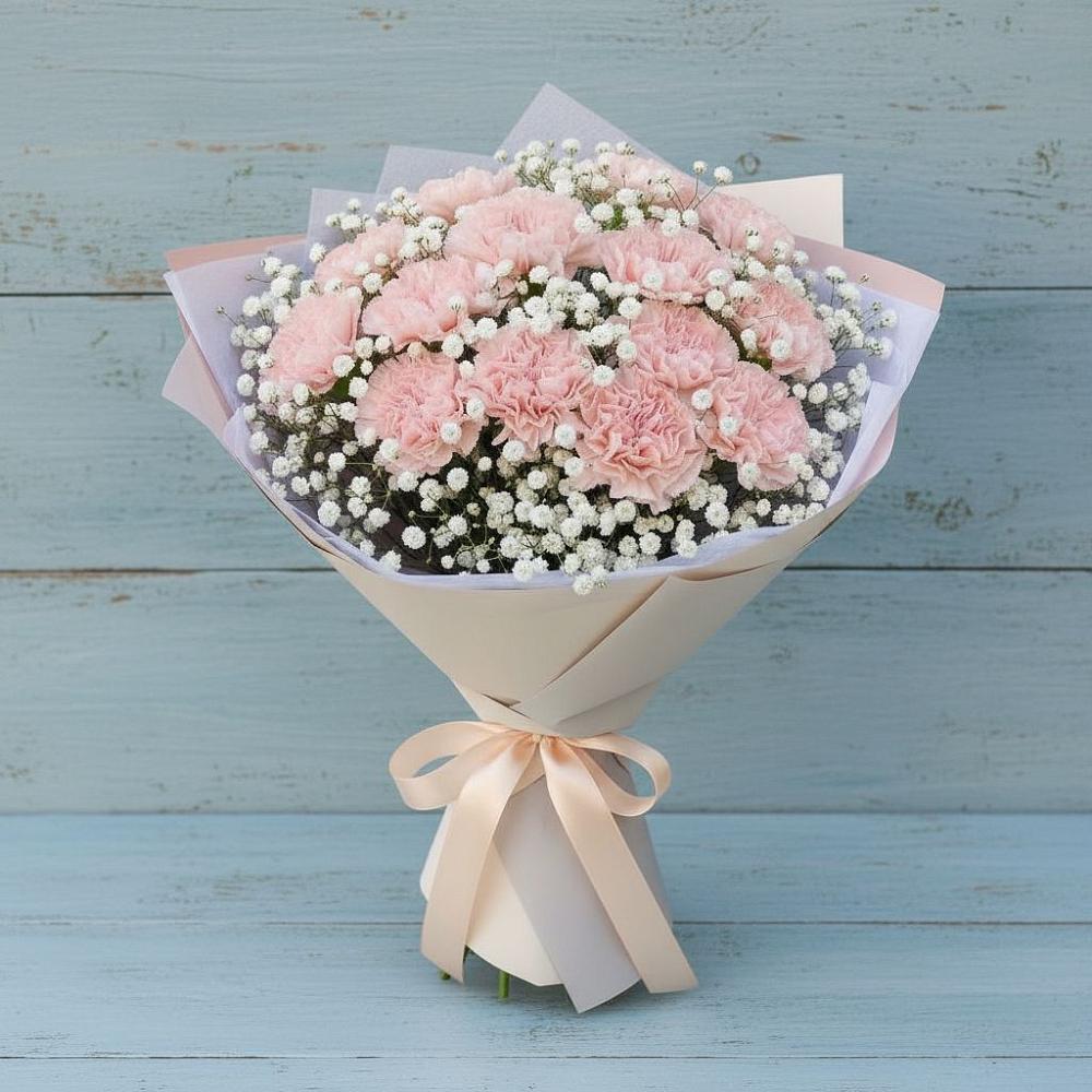 Букет цветов из: Гвоздики в Шумерле