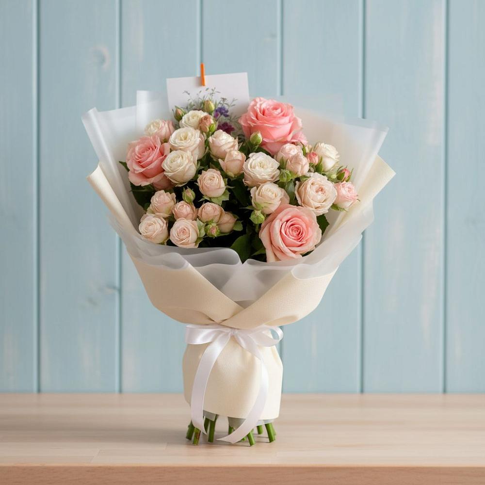 Букет цветов из: Розы в Шумерле