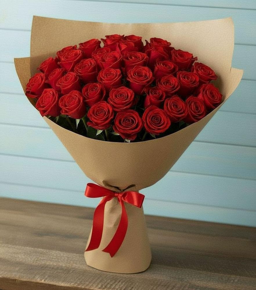 Букет Красные розы Милано в Шумерле