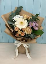 Букет цветов из:  Герберы и Хризантемы в Шумерле
