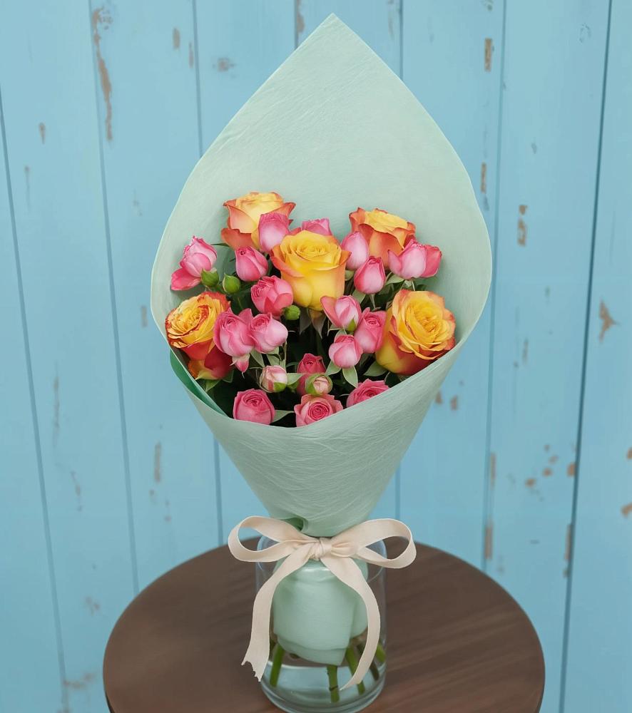 Букет цветов из: Розы в Шумерле