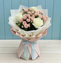 Букет цветов из:  Розы #REPLACE_PRED# Шумерле