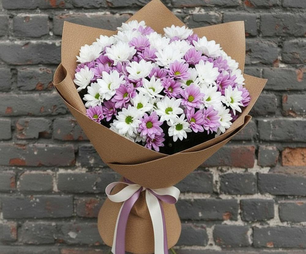 Букет цветов из: Хризантемы в Шумерле