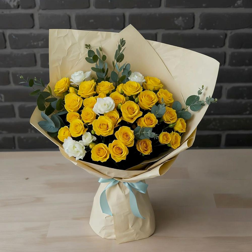 Букет цветов из: Розы в Шумерле