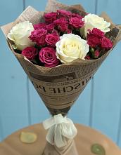 Букет цветов из:  Розы #REPLACE_PRED# Шумерле