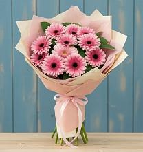 Букет цветов из:  Герберы в Шумерле